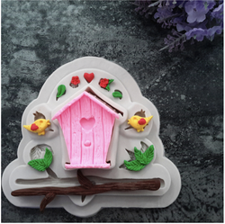 Молд Силиконовый "Скворечник"