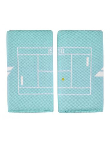 Напульсник теннисный Babolat Reversible Jumbo Wristband - небесный