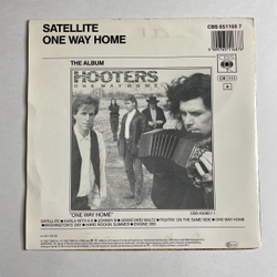 Винтажная виниловая пластинка LP The Hooters Satellite (Germany 1987) 7 дюймов, 45 RPM, Single