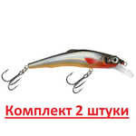 Воблер Минноу RONIN 89mm, цвет 048 (окунь), 1 штука