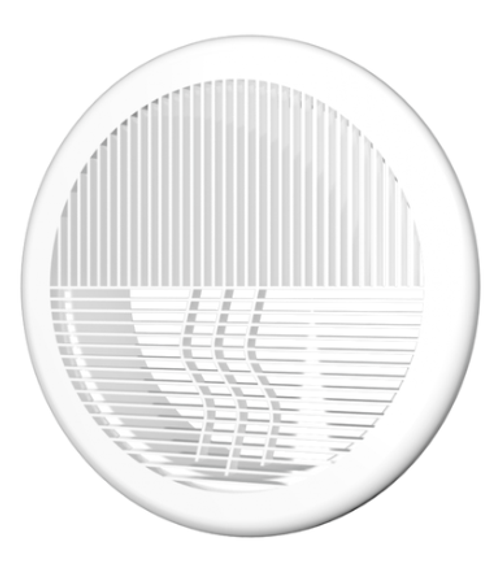 Решетка вентиляционая круглая 10 РПКФ (Распродажа)