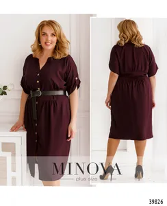 Платье 129-марсала Minova