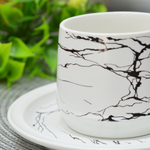 Чайная пара 210мл "Rich gold", фарфор, 7635