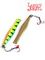 Блесна вертикальная зимняя Lucky John KALOMIES с цепочкой и тройником 60мм TIGER блистер