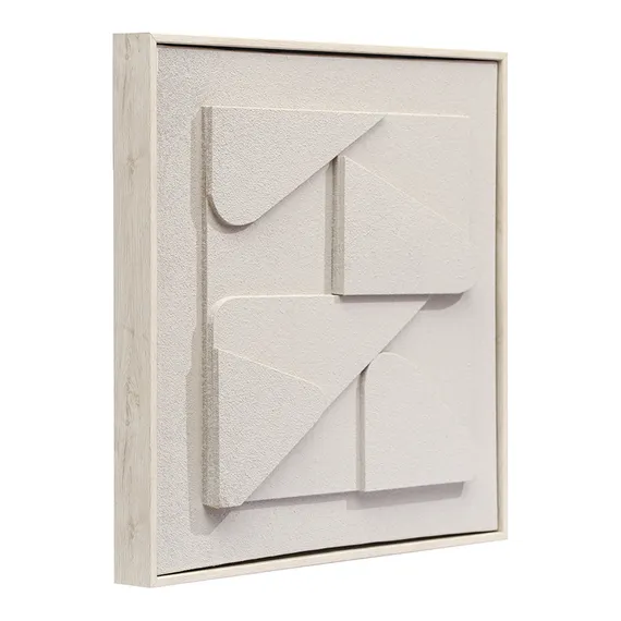 Панно декоративное с эффектом 3d minimalism triangle, 40х40 см