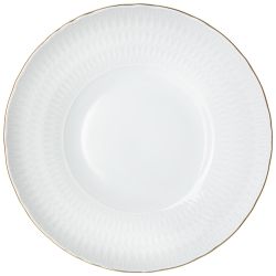 ТАРЕЛКА СУПОВАЯ "СОФИЯ ОТВОДКА ПЛАТИНА" 21,5*5 СМ МАЛ.УП.=6 ШТ БЕЗ УПАК.