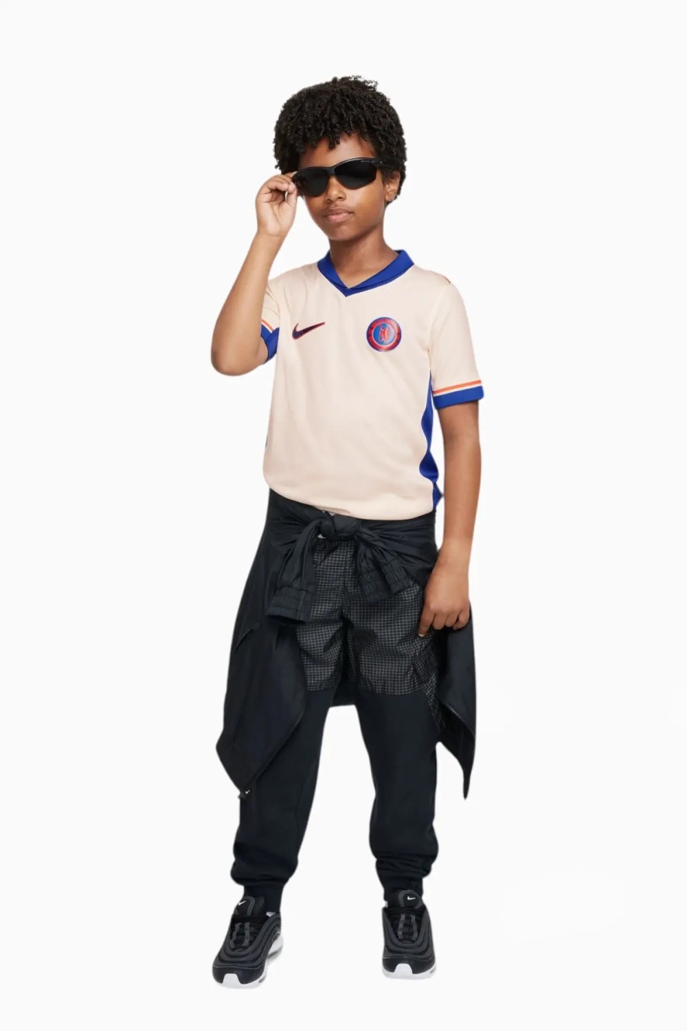 Футболка Nike Chelsea FC 24/25 Away Stadium Детская - бежевый