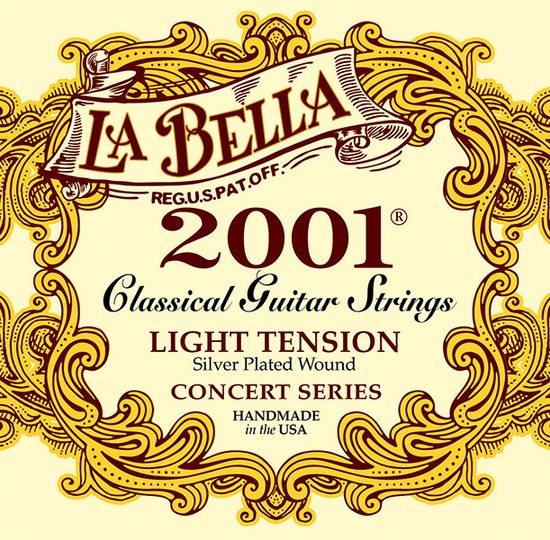 Струны для классической гитары LA BELLA 2001L