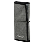 Кисть для рисования Basir художественная, нейлон, набор из 24 кистей и 1 шпателя, в чехле, светлое дерево