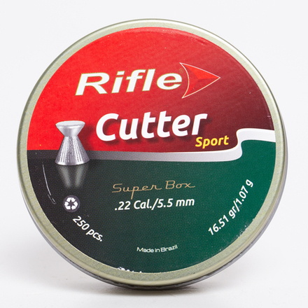 Пули RIFLE Field Series Cutter 5,5 мм, 1,07 гр, 250 шт