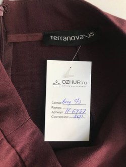 Юбка Terranova на запах, маркировка XS, визуально 42 размер