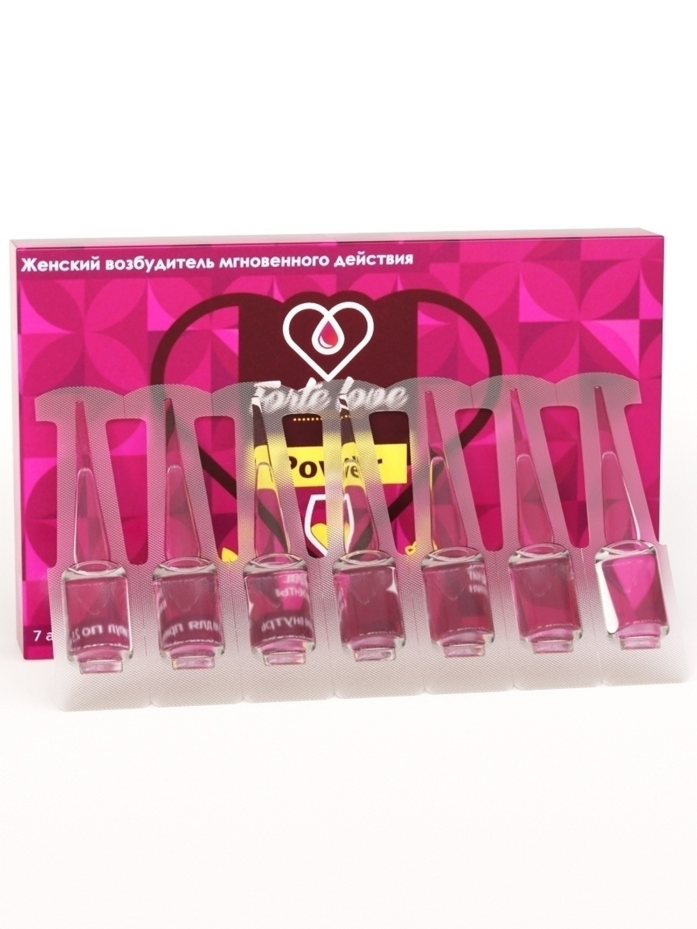 Forte Love Power возбудитель женский (капли) упаковка 7 шт