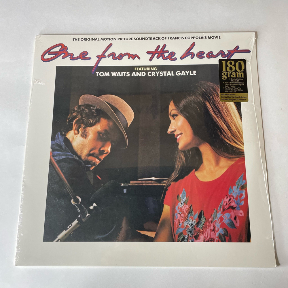 Винтажная виниловая пластинка LP Tom Waits And Crystal Gayle One From The Heart, Музыка Из Фильма От Всего Сердца (США 2009) (Запечатана)