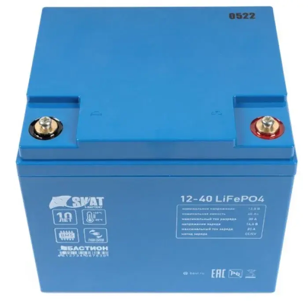 Аккумулятор Бастион  Skat i-Battery 12-40 LiFePo4