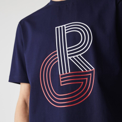 Мужская теннисная футболка Lacoste SPORT Short Sleeve T-Shirt RG - navy blue