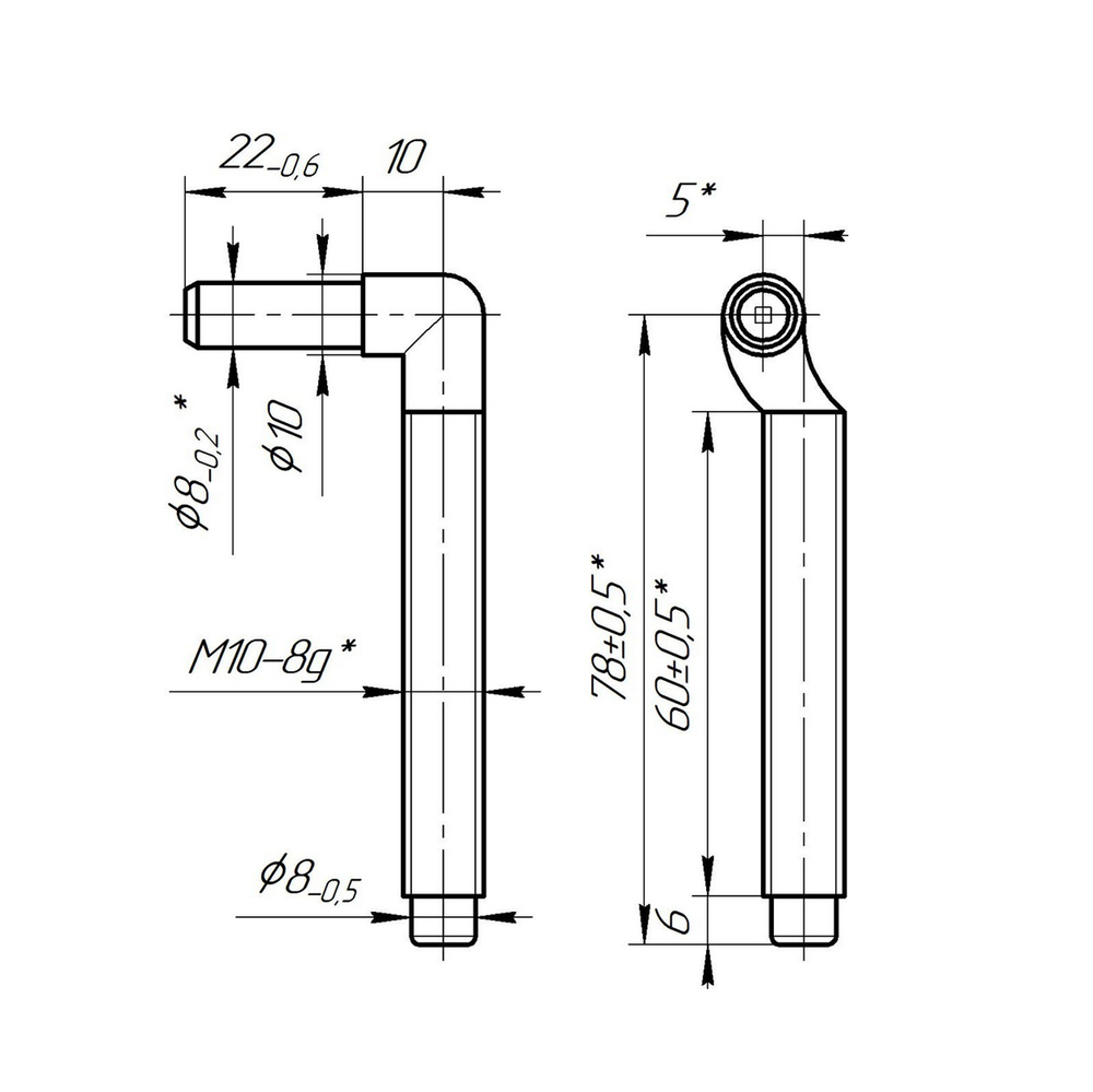 Крепеж для сиденья Версия Белый  NEW