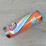 Мешки для мусора 60л 20шт 10мкм ПНД особопрочные