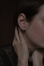 Серьги Изгибы