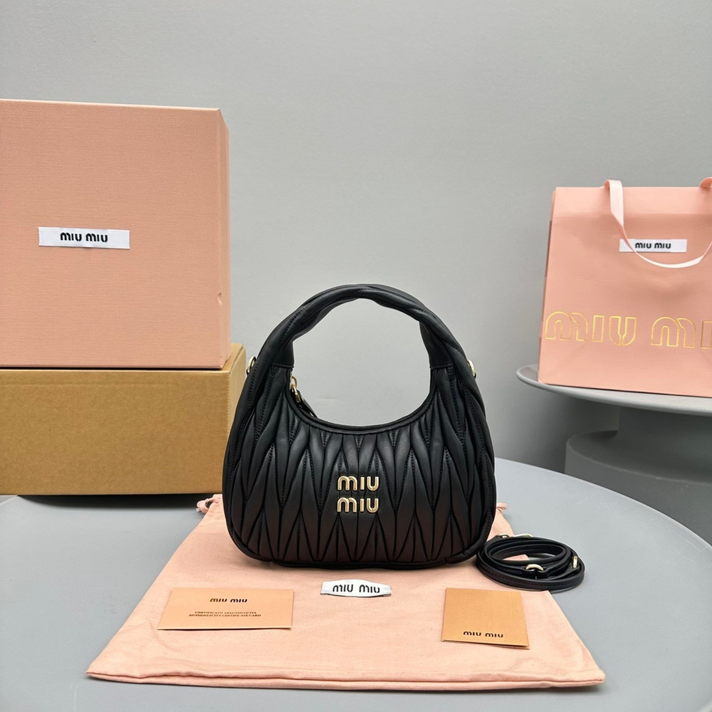 Miu Miu Wander Hobo Bag 20 cm