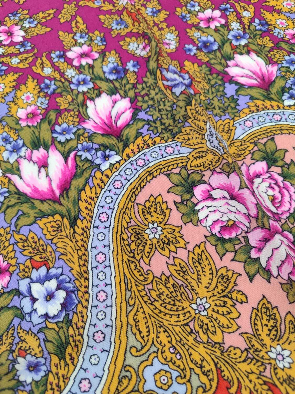 Павловопосадский платок Лесной ручей 1626-7