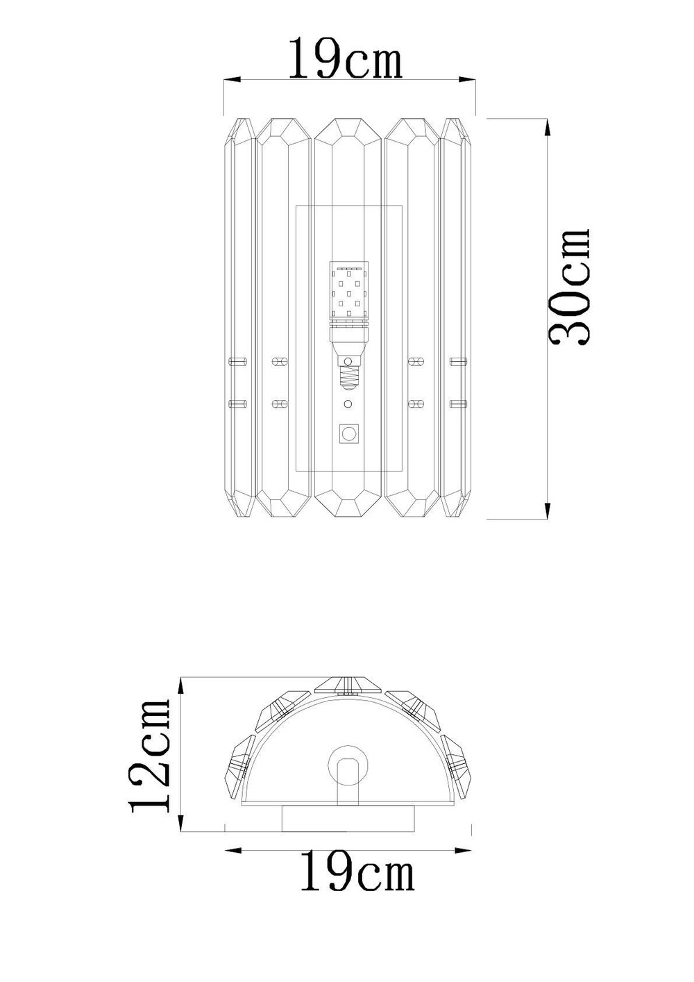 Бра Divinare Tenerife 7136/02 AP-1