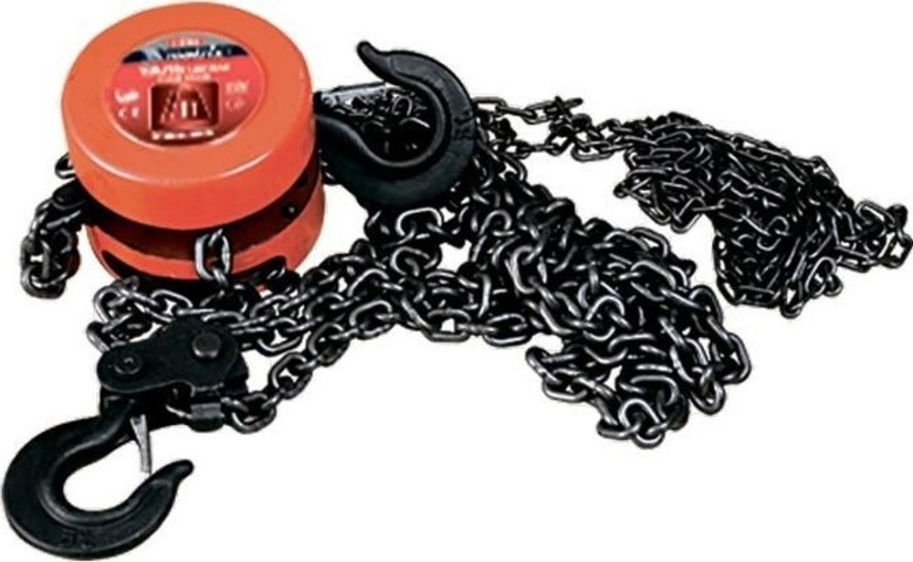 Таль цепная MATRIX 5 т h подъема 3 м, между крюками 600 мм 519425 519425