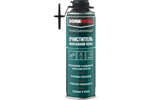 Очиститель монтажной пены GURU DONEWELL 650мл