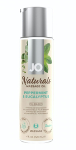 Массажное масло JO Peppermint and Eucalyptus 120 мл