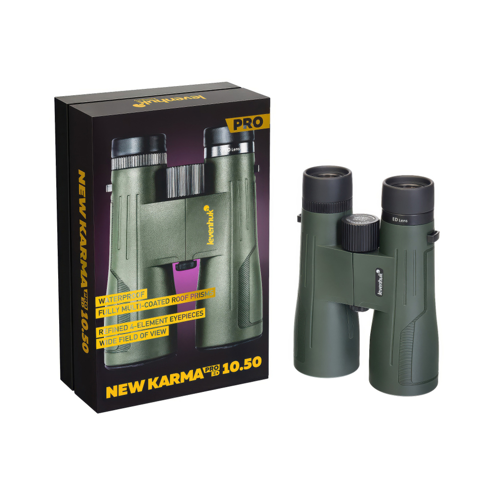Бинокль Levenhuk New Karma PRO ED 10x50