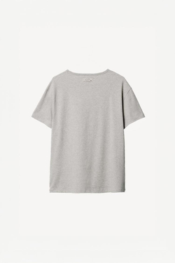 ZARA X WILLY CHAVARRIA ОДНОТОННАЯ ФУТБОЛКА, СЕРЫЙ МЕЛАНЖ