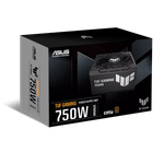 Блок питания ASUS  750W, TUF Gaming 750W Bronze, Non Modular, 80+ BRONZE, КПД 89%, TUF-GAMING-750B