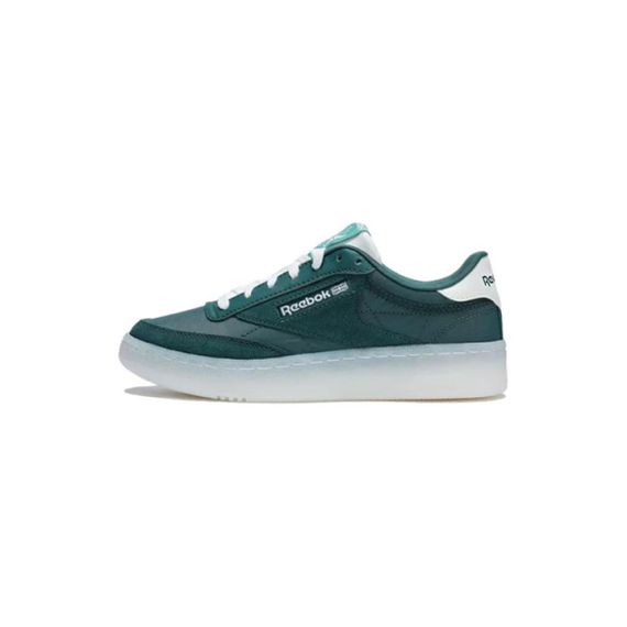 reebok CLUB C 85 W+ Кроссовки для скейтбординга Низкие Зеленые Унисекс
