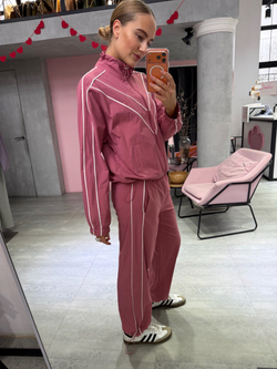 Спортивный костюм Девяностые малиновый