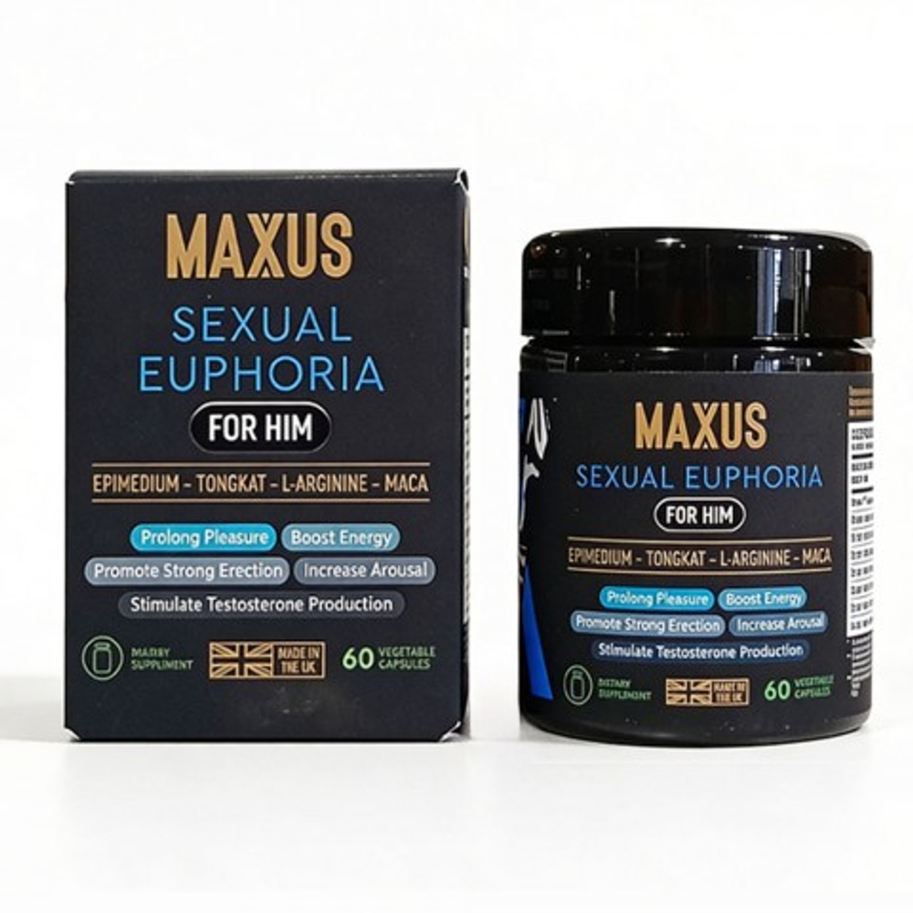 MAXUS БАД Sexual Euphoria for him (Сексуальная Эйфория для него), 60 капсул