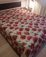 Покрывало гобеленовое Маки 2.0 (180х200)