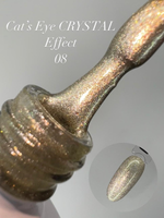 Гель-лак FOR YOU Cat's eye CRYSTAL № 08
