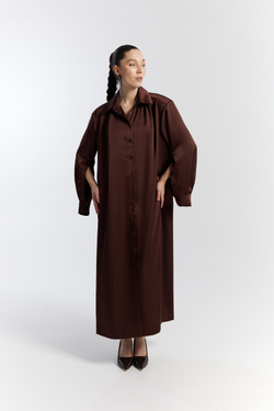 Платье рубашка Макси коллекция ДОиПОСЛЕ