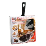 Сковорода 26*6см со стеклянной крышкой «Традиция» с269а