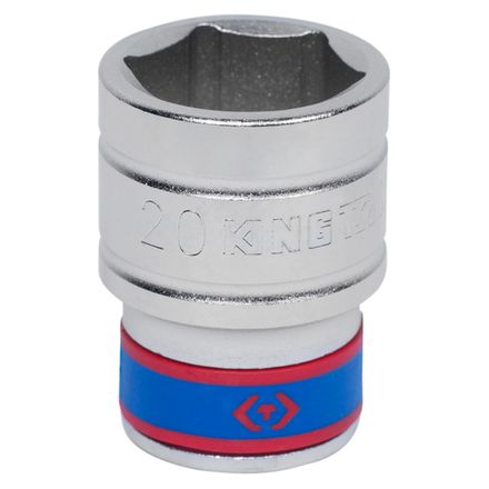 Цена на KING TONY (433520M) Головка торцевая стандартная шестигранная 1/2", 20 мм