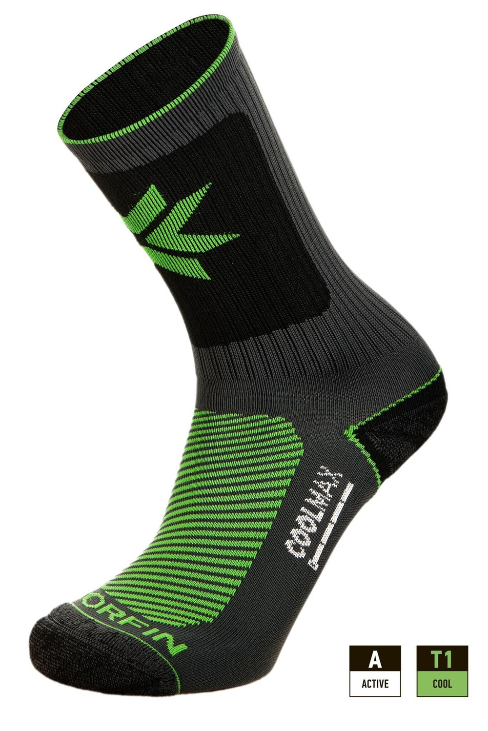 Термоноски Norfin T1A ELEMENT ACTIVE COOLMAX CREW р.(42-44) L