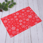 Салфетка на стол 45*30см «Морозные снежинки»