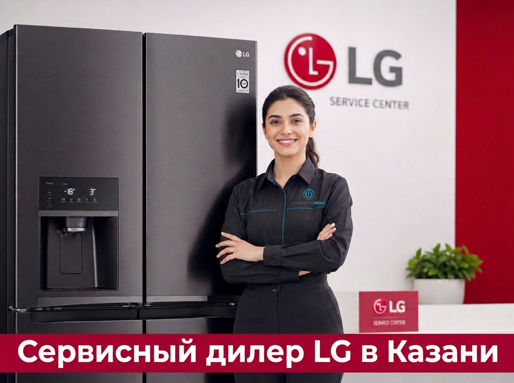 Ремонт холодильника LG в Казани