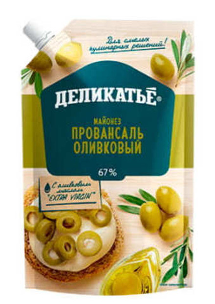 Майонез "Деликатье провансаль оливковый" 380г. Камако