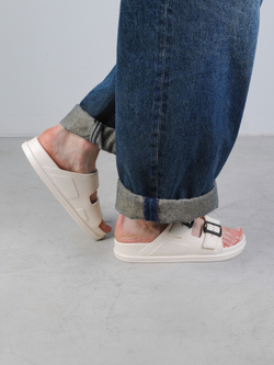 Сабо женские белые