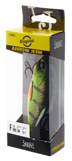 Воблер плавающий LJ ORIGINAL ARROW JERK 10 см, цвет 032