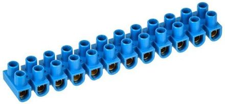 Колодка клеммная полистирол ЗВИ-20 н/г 4-10кв.мм син. (блист.2шт) IEK UZV6-020-06-2