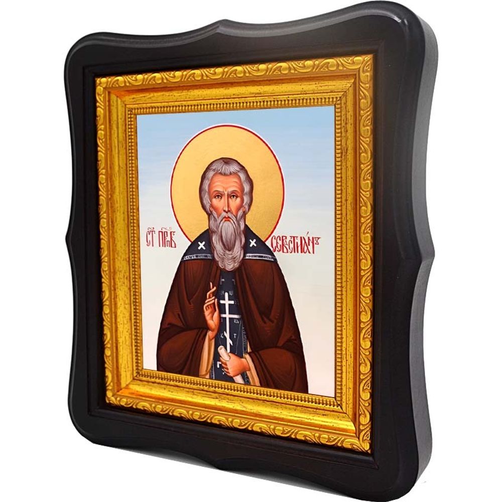 Севастиан Сохотский, Пошехонский преподобный. Икона на холсте.