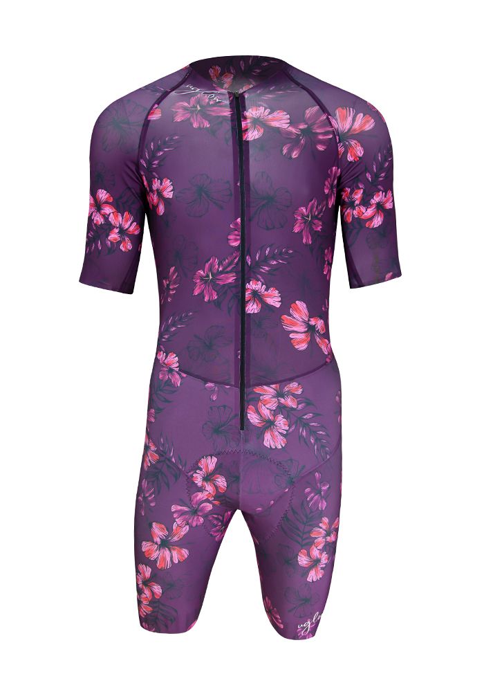 ВЕЛОКОСТЮМ SPEED TT SUIT | HIBISCUS FLORAL CRIMSON