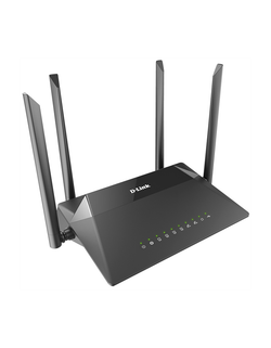 Роутер D-Link AC1300 Wi-Fi Router, 1000Base-T WAN, 4x1000Base-T LAN, 4x5dBi external antennas, USB port, 3G/LTE support