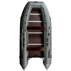 Лодка пвх riverboats (ривербот) rb - 490 (повышенной мореходности) (цвет: серый)